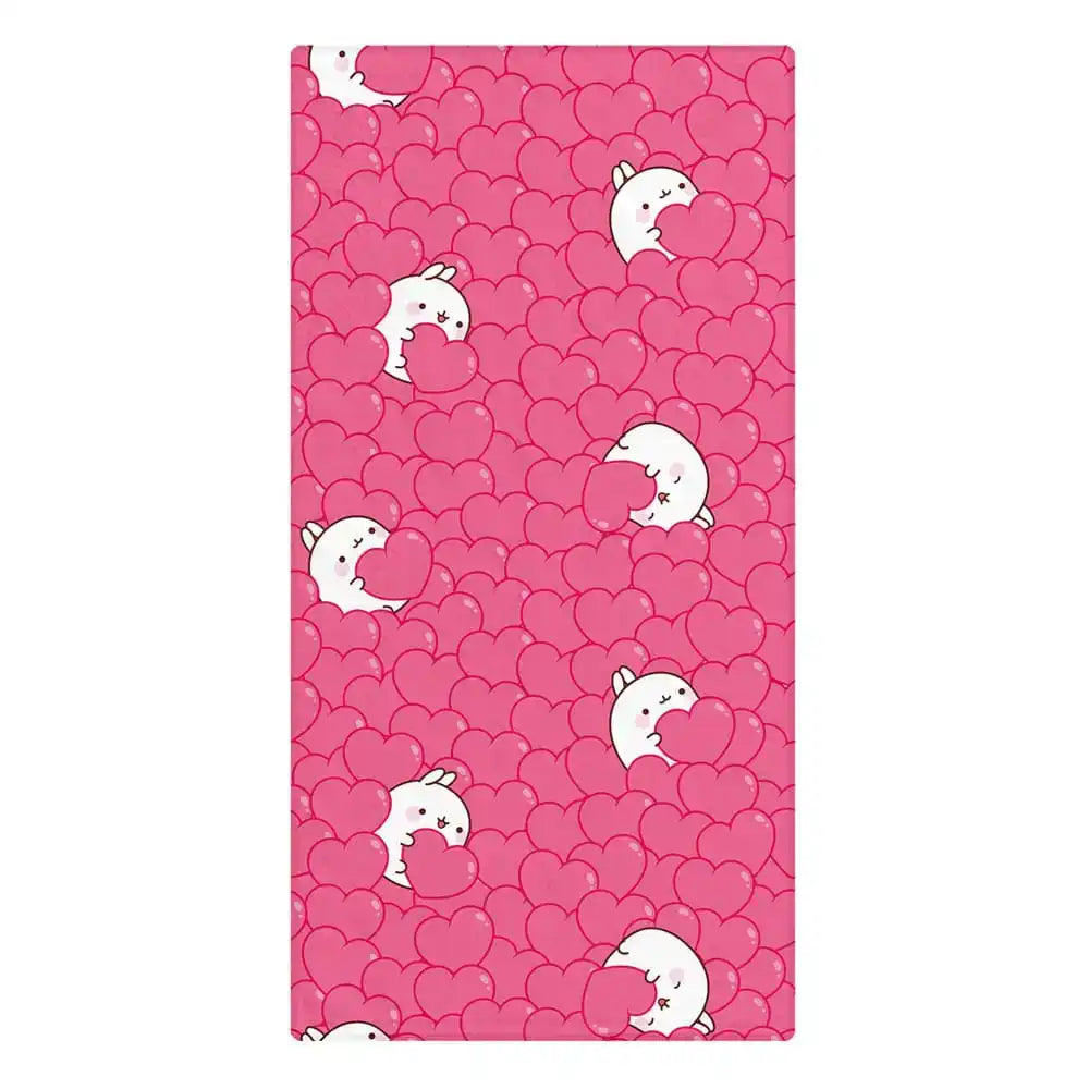Molang Handtuch Hearts 150 x 75 cm - Smalltinytoystore