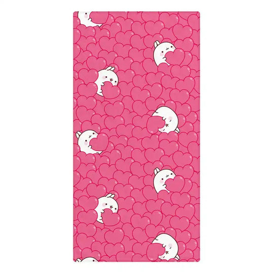 Molang Handtuch Hearts 150 x 75 cm - Smalltinytoystore