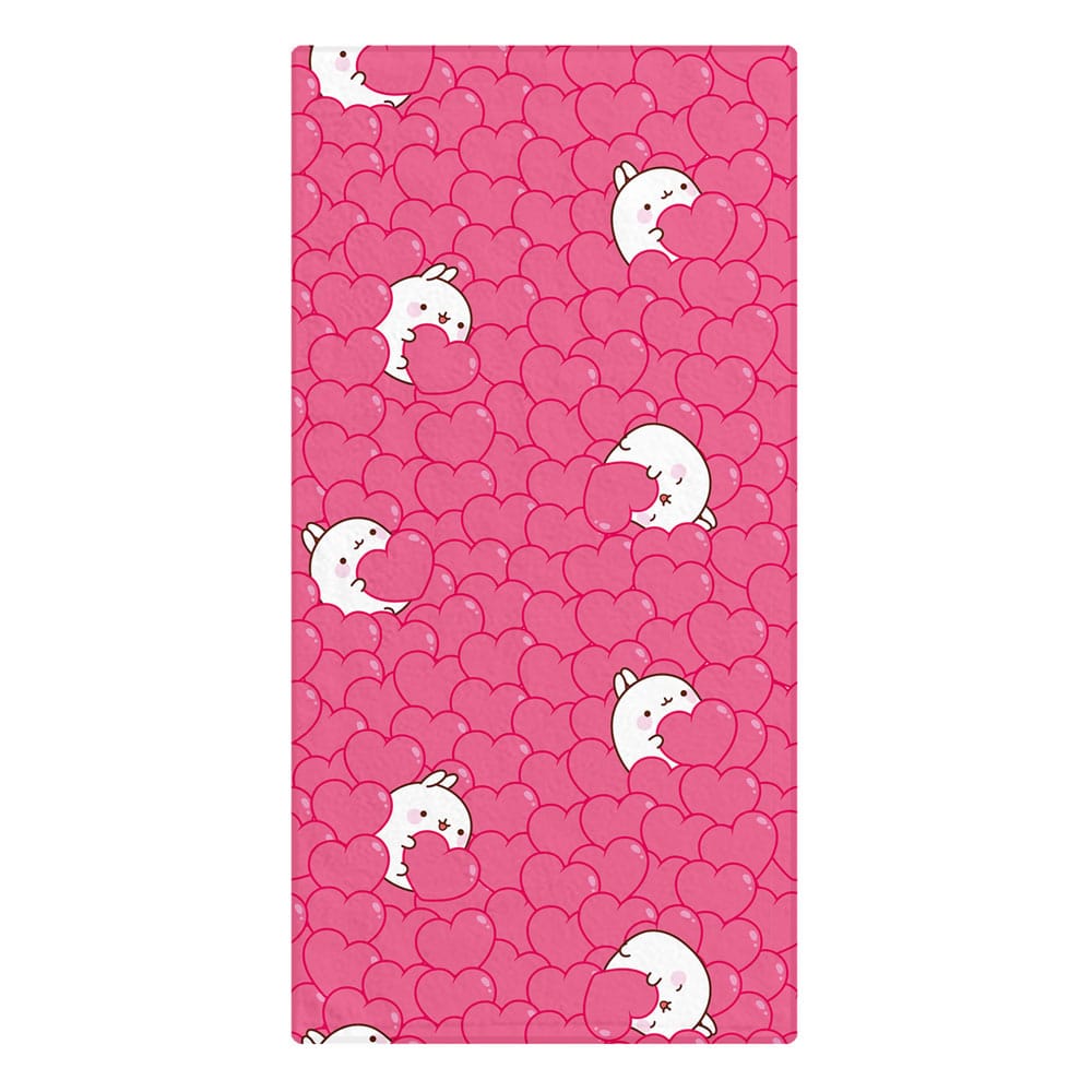 Molang Handtuch Hearts 150 x 75 cm - Smalltinytoystore