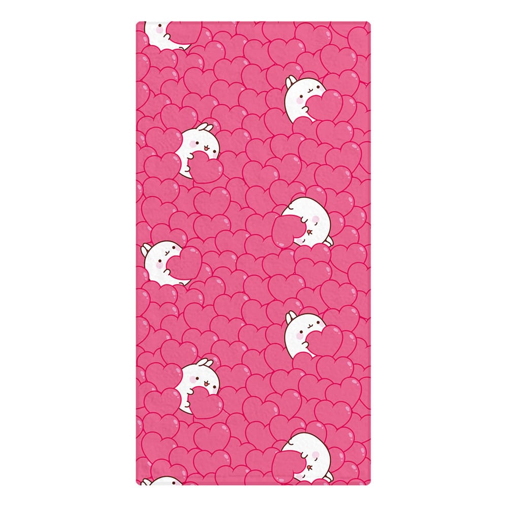 Molang Handtuch Hearts 35 x 75 cm - Smalltinytoystore