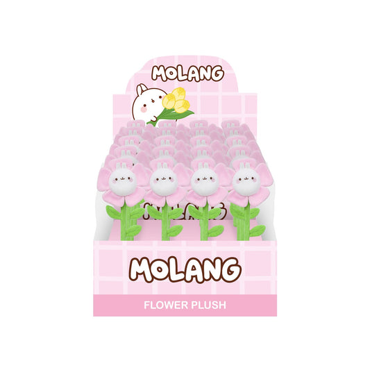 Molang Plüschfiguren Cute Flower 33 cm Display (20) - Smalltinytoystore