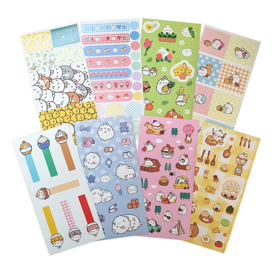 Molang Sticker Pack Happy Days - Smalltinytoystore