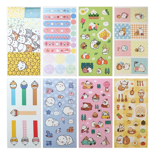 Molang Sticker Pack Happy Days - Smalltinytoystore