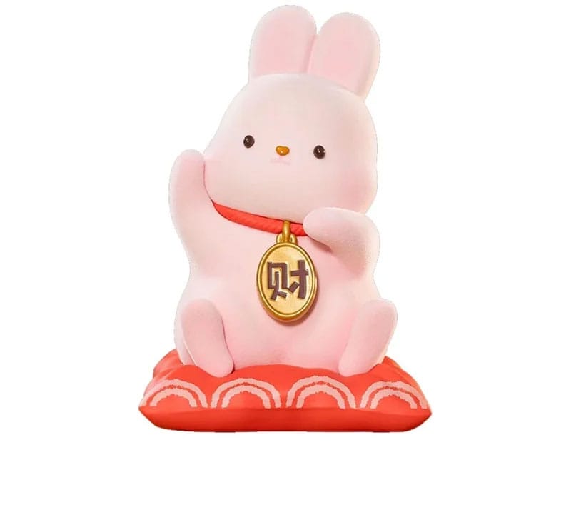 Momo Bunny Statue Money Come Come 15 cm - Smalltinytoystore