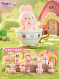 Momo Bunny Strawberry Town Series Minifiguren 10 cm Display (8) - Smalltinytoystore