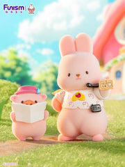 Momo Bunny Strawberry Town Series Minifiguren 10 cm Display (8) - Smalltinytoystore