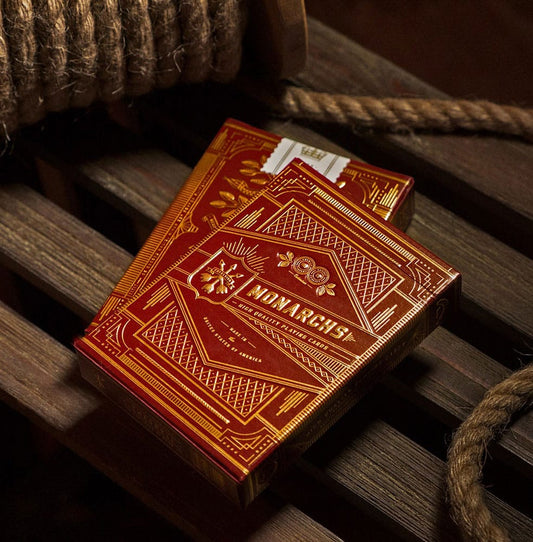 Monarchs Spielkarten Red - Smalltinytoystore