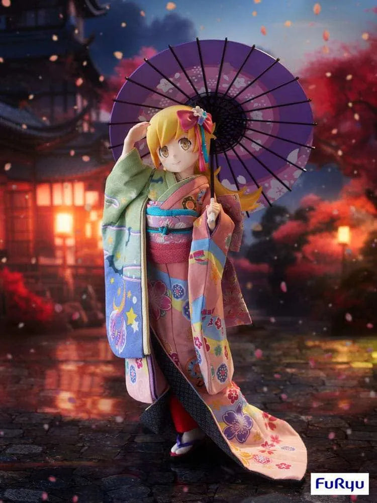 Monogatari PVC Statue 1/4 Shinobu Oshino Japanese Doll 42 cm - Smalltinytoystore