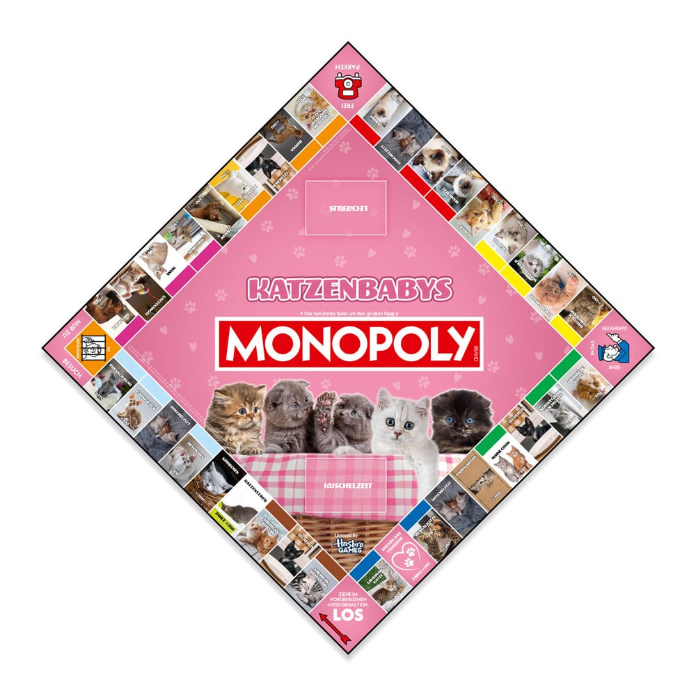 Monopoly Brettspiel Katzenbabys *Deutsche Version* - Smalltinytoystore