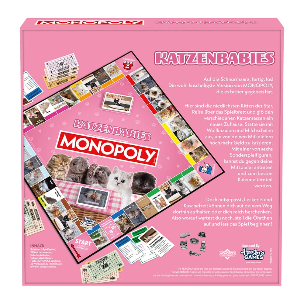 Monopoly Brettspiel Katzenbabys *Deutsche Version* - Smalltinytoystore