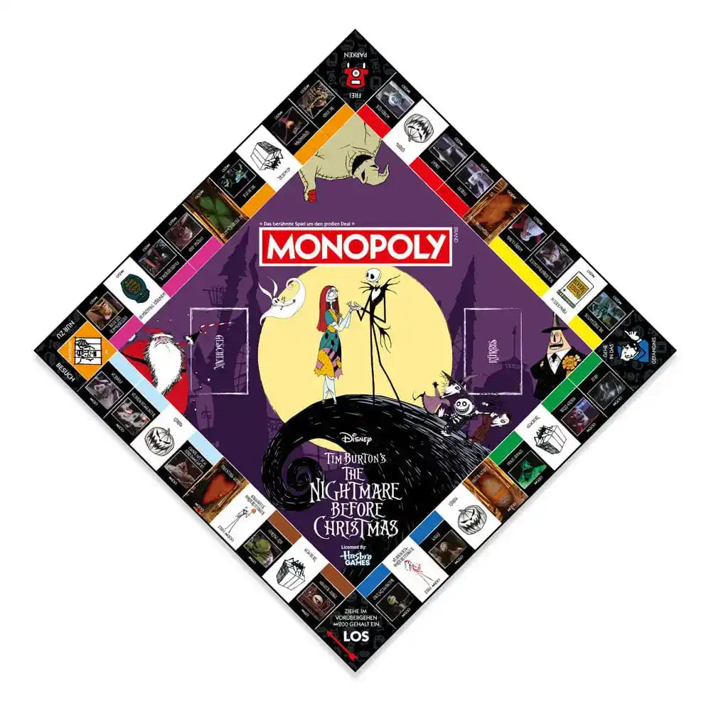Monopoly Brettspiel Nightmare Before Christmas *Deutsche Version* - Smalltinytoystore