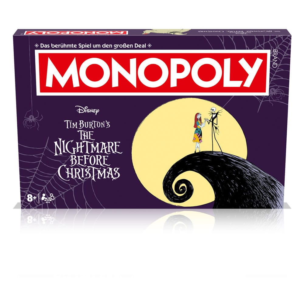 Monopoly Brettspiel Nightmare Before Christmas *Deutsche Version* - Smalltinytoystore