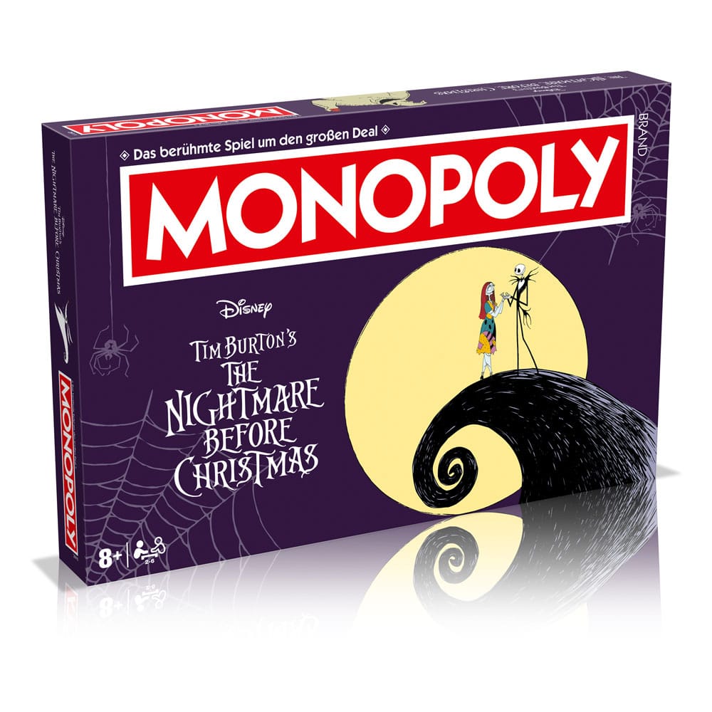 Monopoly Brettspiel Nightmare Before Christmas *Deutsche Version* - Smalltinytoystore