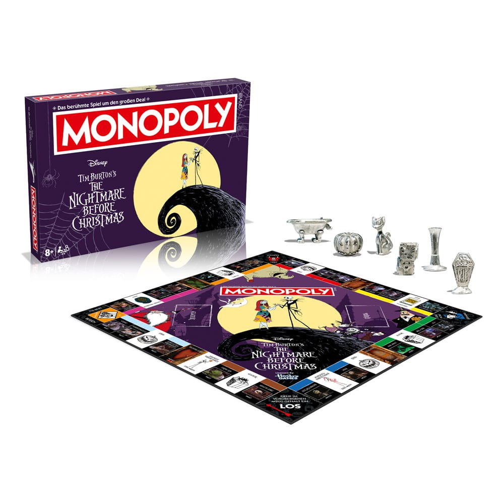 Monopoly Brettspiel Nightmare Before Christmas *Deutsche Version* - Smalltinytoystore