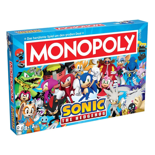 Monopoly Brettspiel Sonic the Hedgehog *Deutsche Version* - Smalltinytoystore