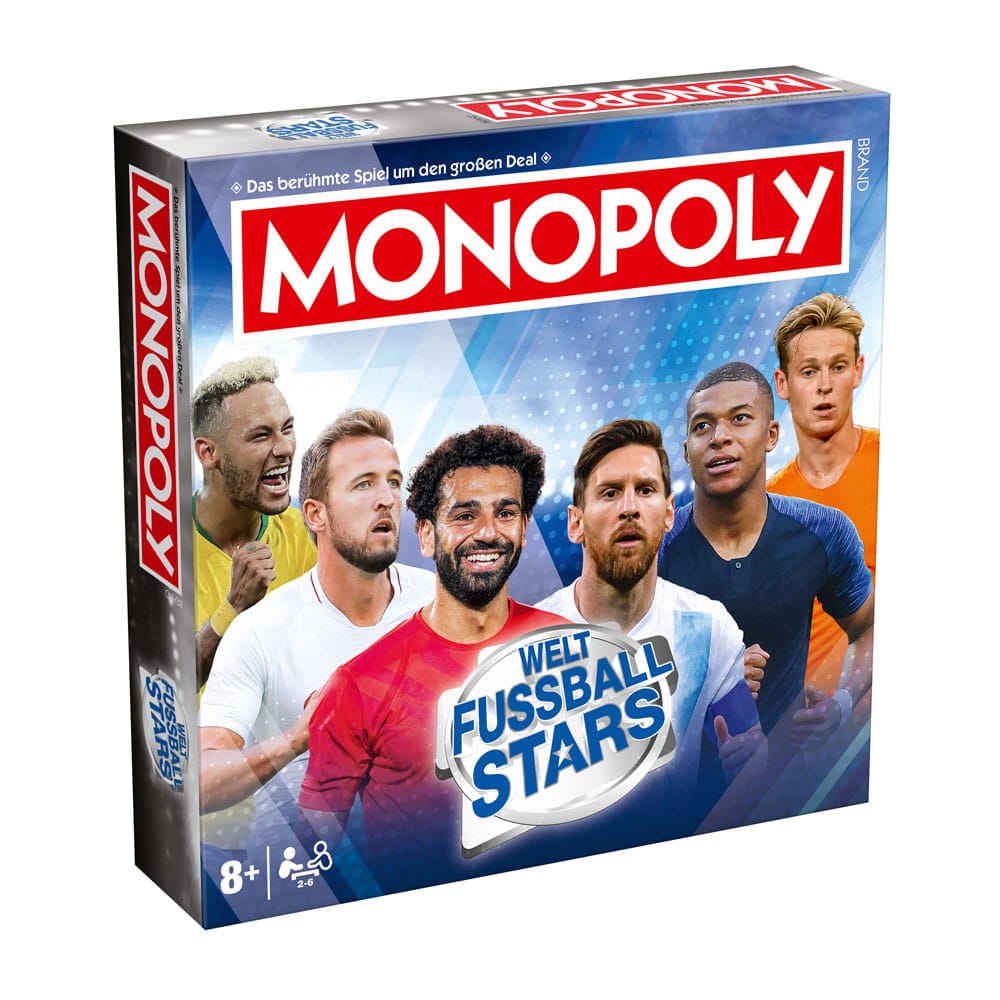 Monopoly Brettspiel Weltfussballstars *Deutsche Version* - Smalltinytoystore