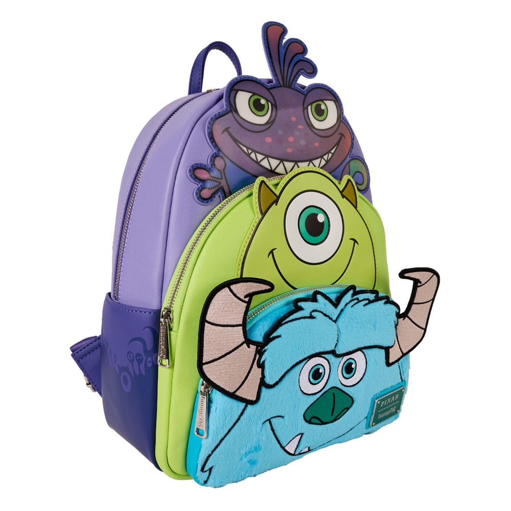 Monster AG by Loungefly Mini Rucksack Mike Sulley and Randall - Smalltinytoystore