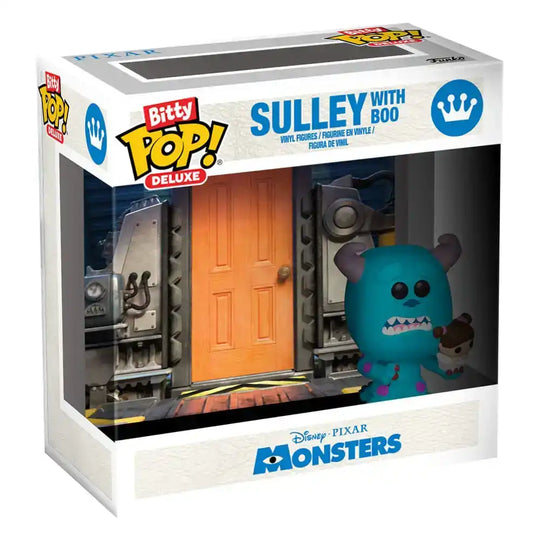 Monster AG POP! Deluxe Vinyl Figuren Sulley with Bo Display (12) 2,5 cm - Smalltinytoystore