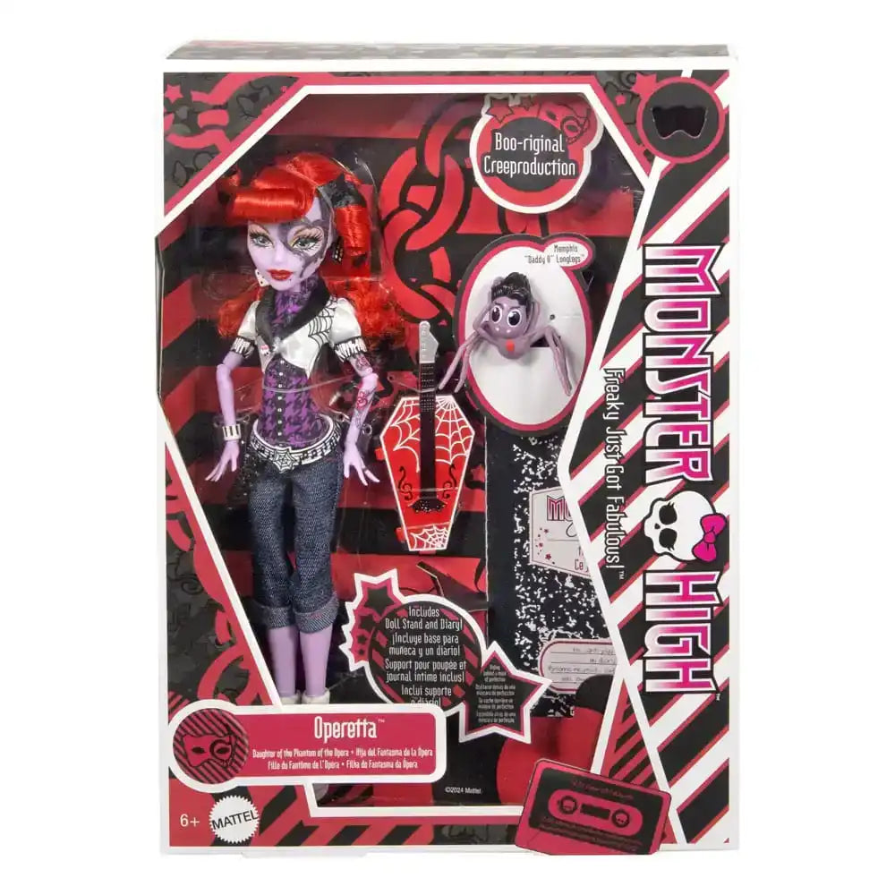 Monster High Boo-riginal Creeproduction Puppe Operetta 25 cm - Smalltinytoystore