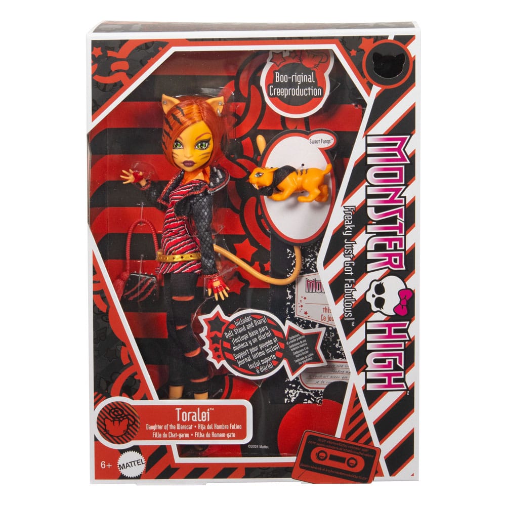 Monster High Boo-riginal Creeproduction Puppe Toralei 25 cm - Smalltinytoystore