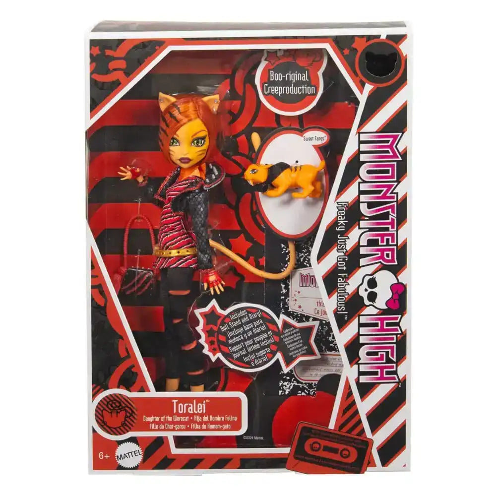 Monster High Boo-riginal Creeproduction Puppe Toralei 25 cm - Smalltinytoystore