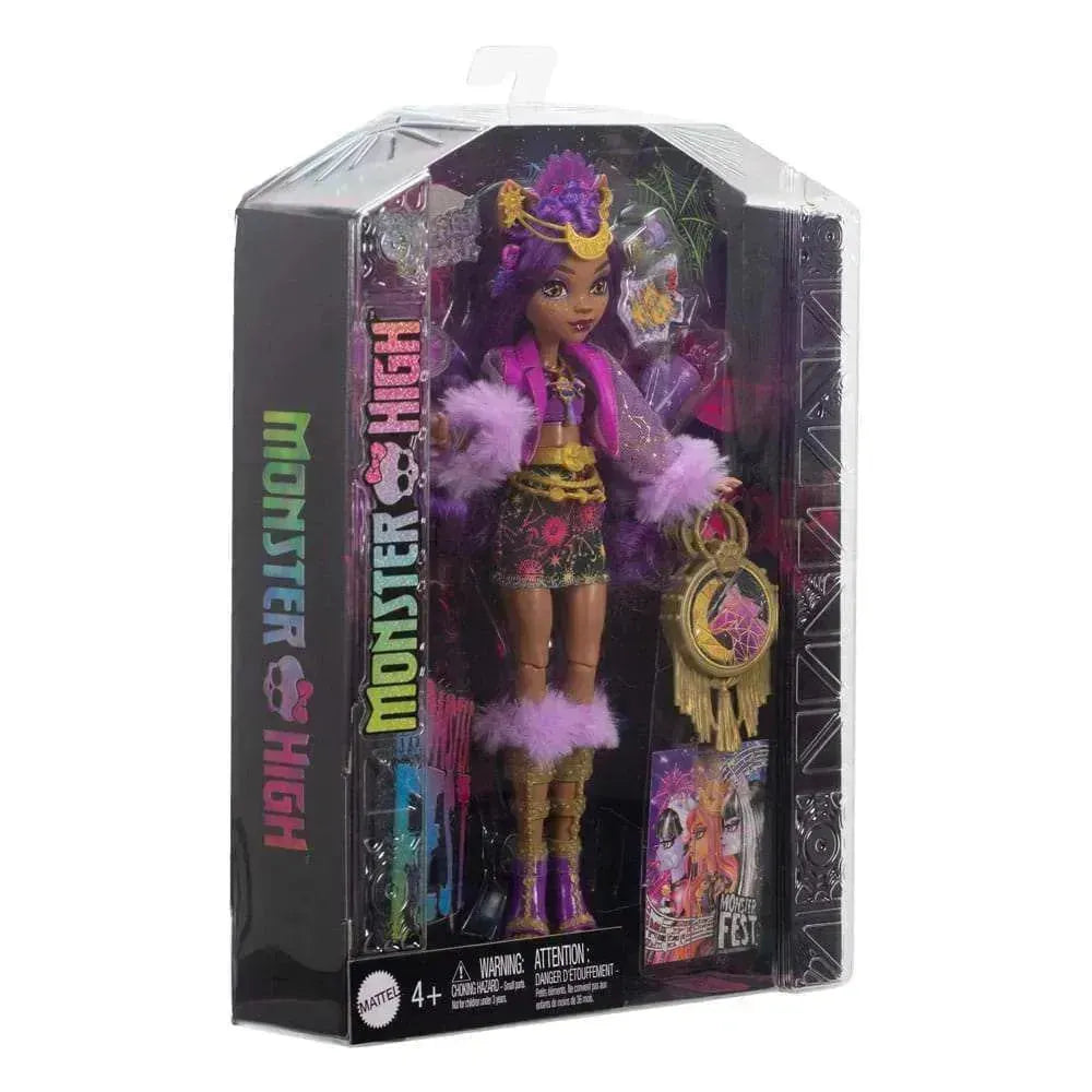 Monster High Puppe Clawdeen Wolf Monster Fest 25 cm - Smalltinytoystore