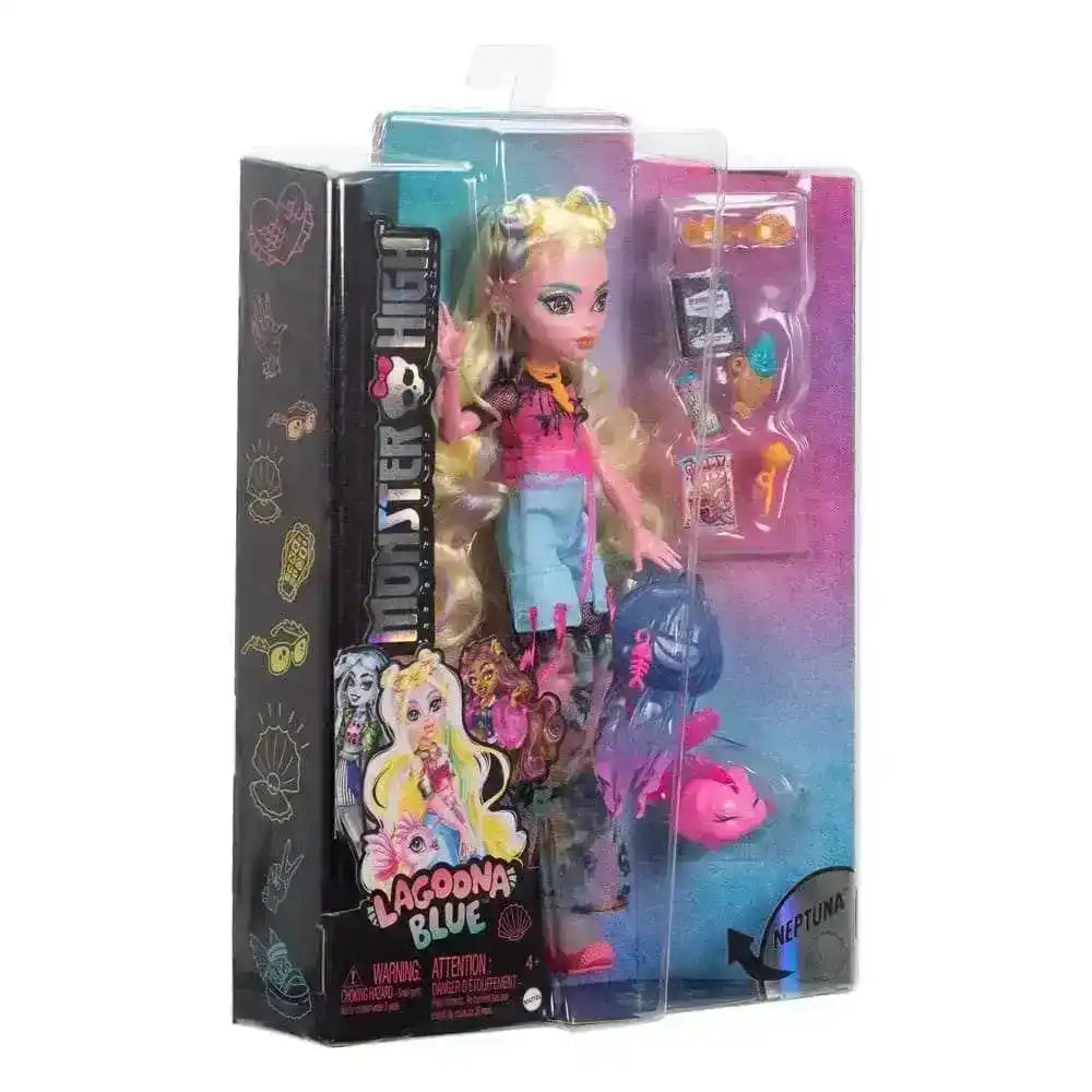 Monster High Puppe Lagoona Blue 25 cm - Smalltinytoystore