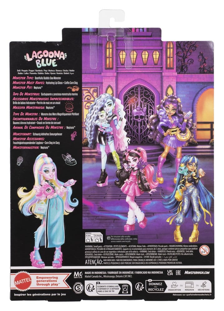 Monster High Puppe Lagoona Blue