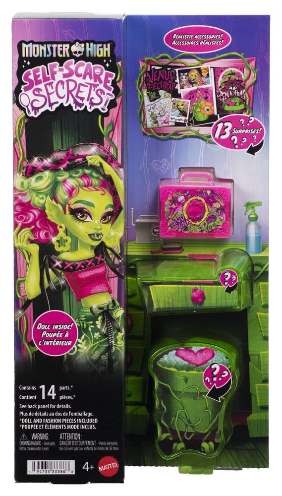 Monster High Self-Scare Secrets Puppe Venus McFlytrap