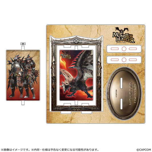 Monster Hunter Acrylic Stand Rathalos Rotating 14 cm - Smalltinytoystore