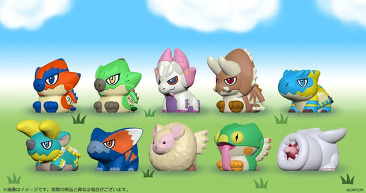 Monster Hunter Figure Builder Sammelfiguren 3 - 5 cm Finger Puppet Monster Hunter Vol. 1 (10) - Smalltinytoystore