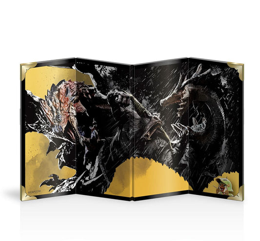 Monster Hunter Mini-Faltwand Tuschemalerei - Smalltinytoystore