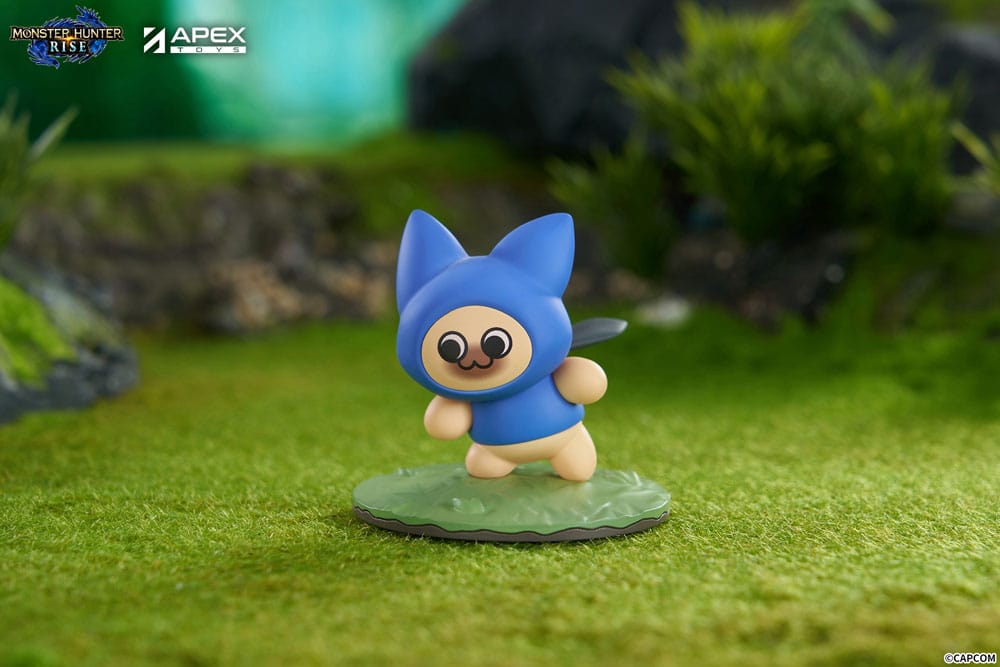 Monster Hunter Rise Sammelfiguren 6er-Pack Felyne Cat - Smalltinytoystore