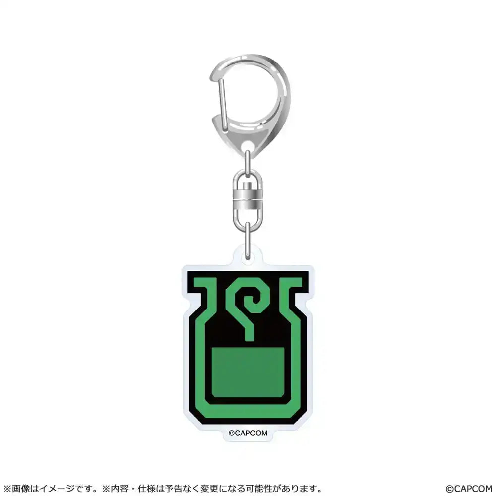 Monster Hunter Wilds Acryl-Schlüsselanhänger Item Icon 6 cm Sortiment (10) - Smalltinytoystore