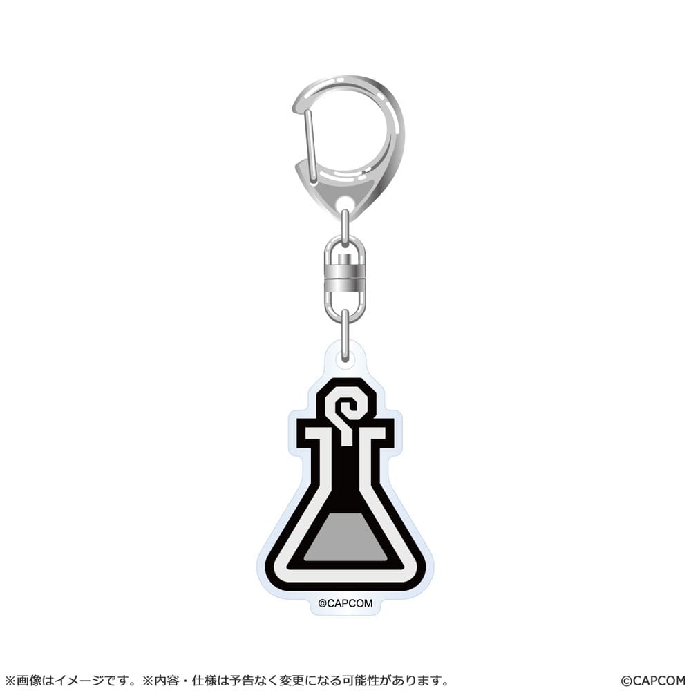 Monster Hunter Wilds Acryl-Schlüsselanhänger Item Icon 6 cm Sortiment (10) - Smalltinytoystore