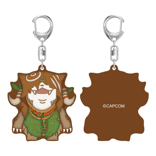 Monster Hunter Wilds Gummi-Schlüsselanhänger Wudwud 7 cm - Smalltinytoystore