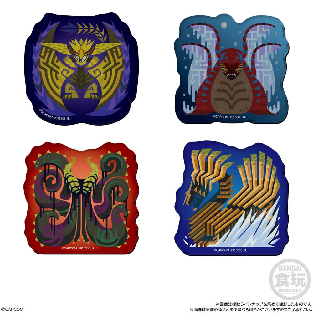 Monster Hunter Wilds Magnete 5 cm Chara-Magnets Blind Bag Display (14) - Smalltinytoystore