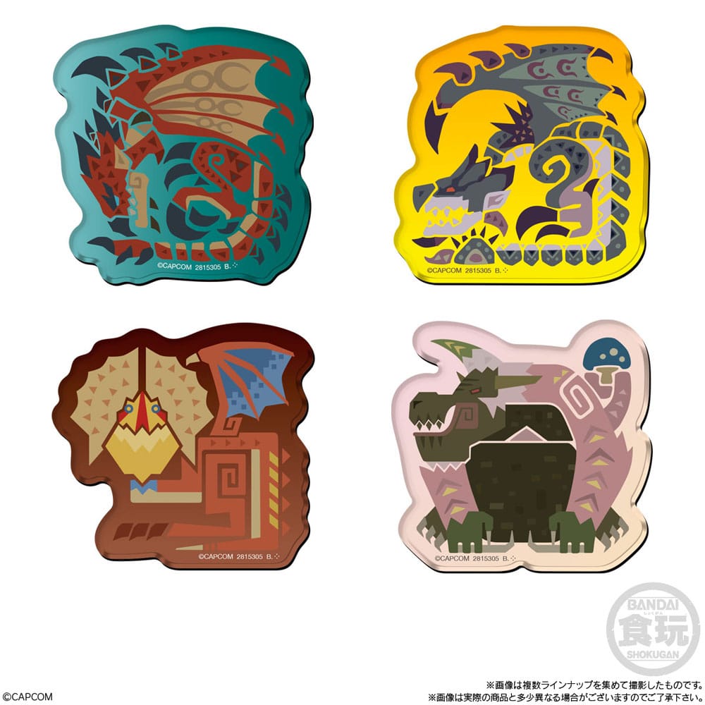Monster Hunter Wilds Magnete 5 cm Chara-Magnets Blind Bag Display (14) - Smalltinytoystore