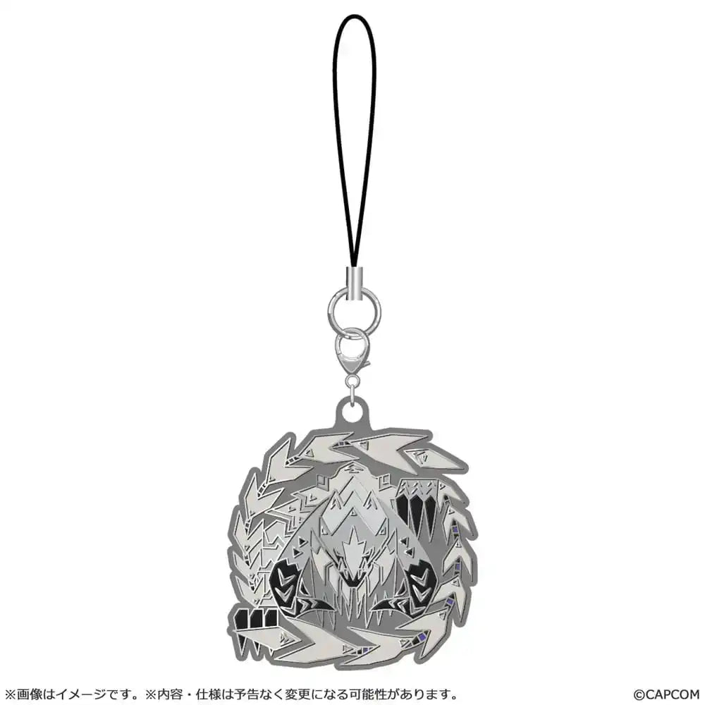 Monster Hunter Wilds Metall Schlüsselanhänger Monster Icon 5 cm Sortiment (10) - Smalltinytoystore