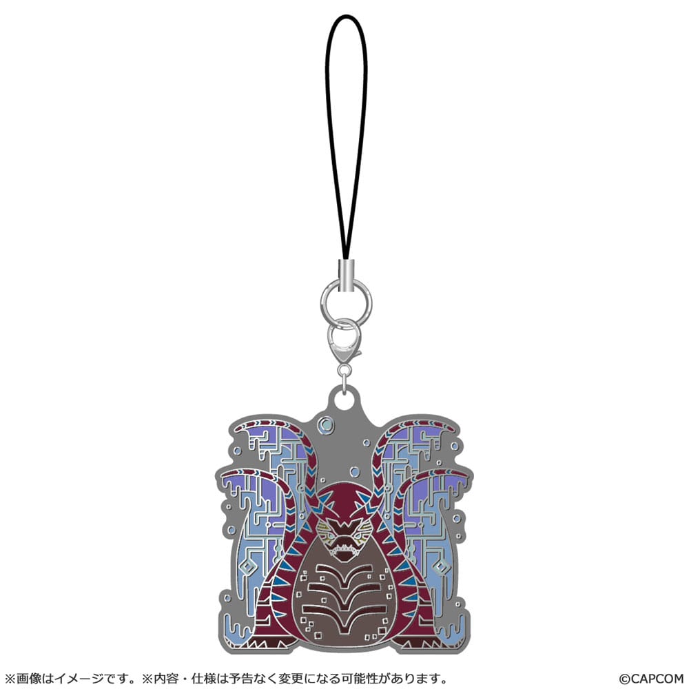 Monster Hunter Wilds Metall Schlüsselanhänger Monster Icon 5 cm Sortiment (10) - Smalltinytoystore