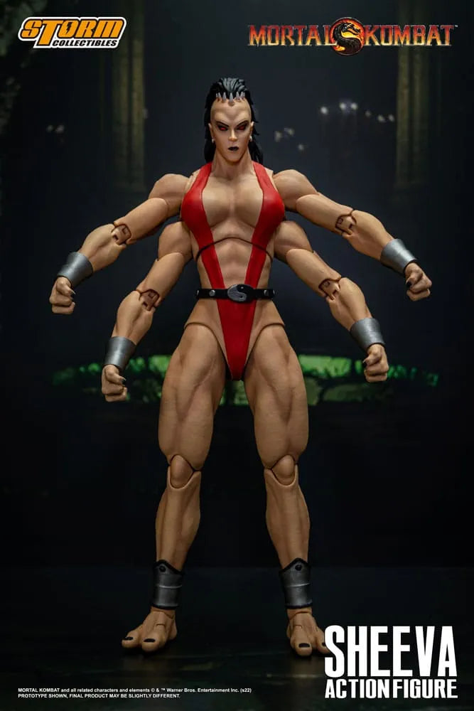 Mortal Kombat Actionfigur 1/12 Sheeva 18 cm - Smalltinytoystore