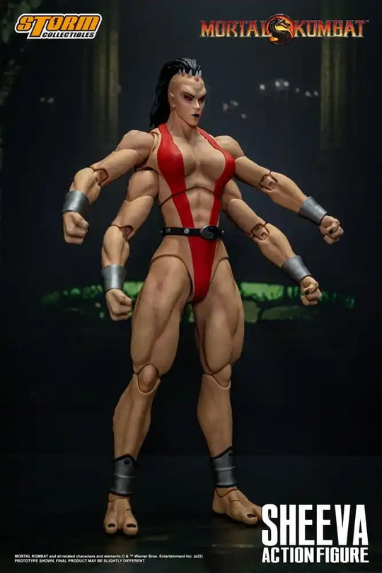 Mortal Kombat Actionfigur 1/12 Sheeva 18 cm - Smalltinytoystore