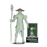 Mortal Kombat Actionfigur Glow in the Dark Edition Raiden (Gold Label) 18 cm - Smalltinytoystore