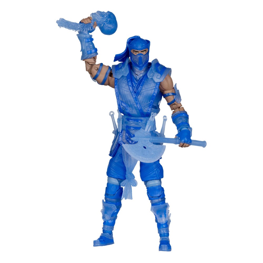 Mortal Kombat Actionfigur Glow in the Dark Edition Sub-Zero (Gold Label) 18 cm - Smalltinytoystore