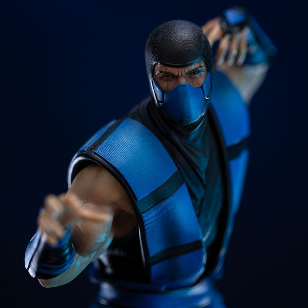 Mortal Kombat Art Scale Statue 1/10 Sub-Zero (Ninjas Collection) heo Exclusice 21 cm - Smalltinytoystore