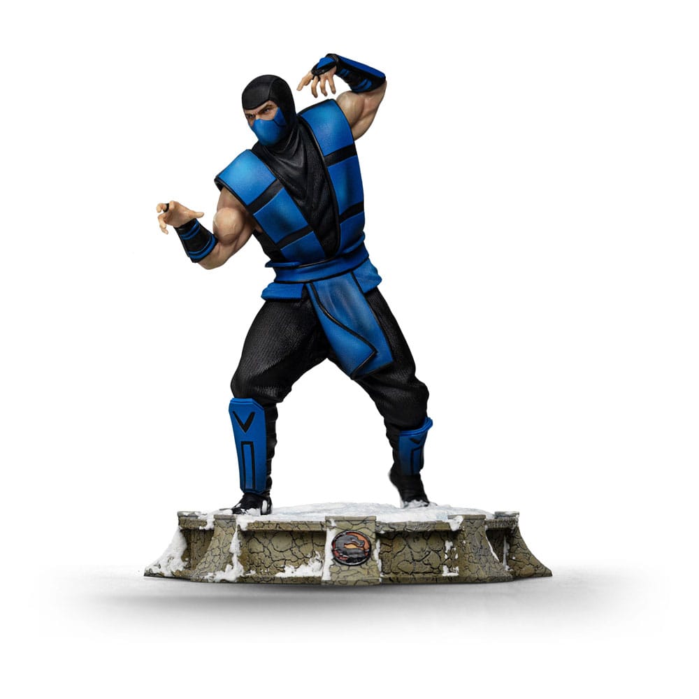 Mortal Kombat Art Scale Statue 1/10 Sub-Zero (Ninjas Collection) heo Exclusice 21 cm - Smalltinytoystore