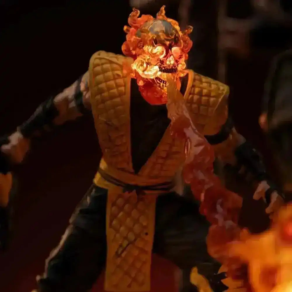 Mortal Kombat Deluxe Art Scale Statue 1/10 Scorpion Fatality 27 cm - Smalltinytoystore
