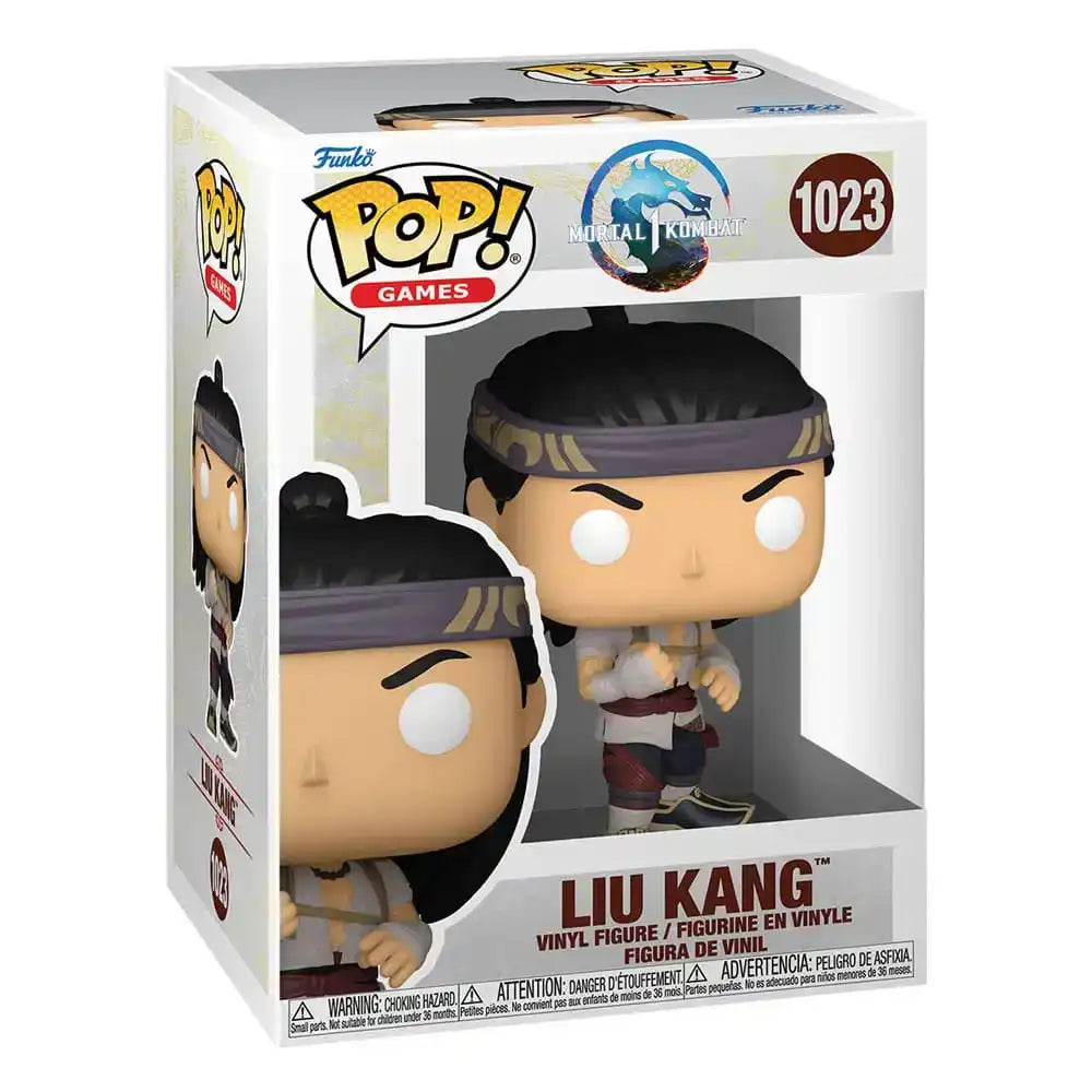 Mortal Kombat POP! Games Vinyl Figur Liu Kang (God of Fire) 9 cm - Smalltinytoystore