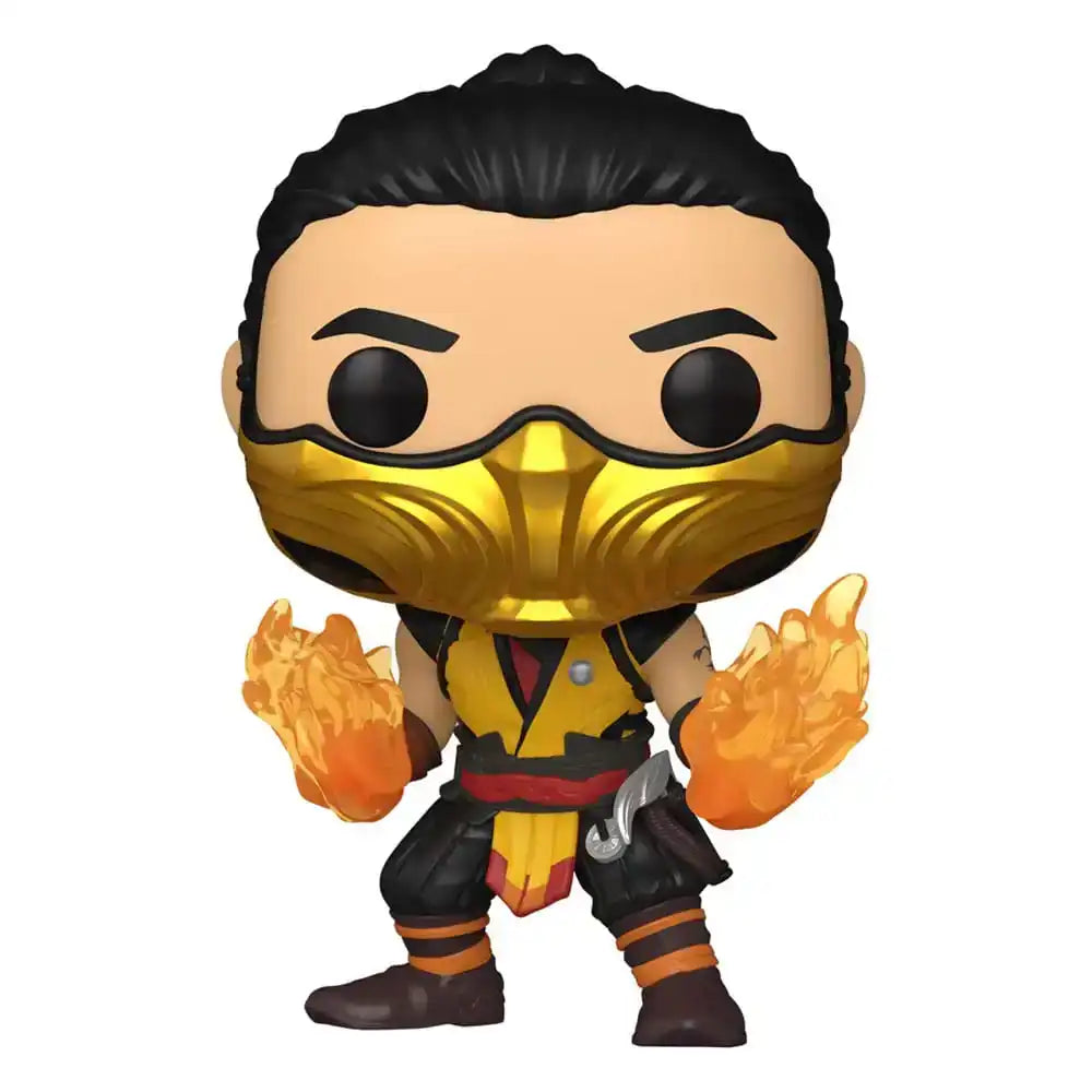 Mortal Kombat POP! Games Vinyl Figur Scorpion 9 cm. - Smalltinytoystore