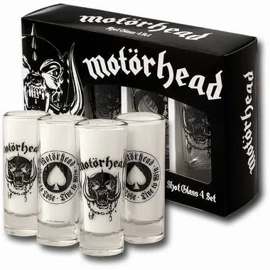 Motörhead Schnapsgläser 4er-Pack - Smalltinytoystore